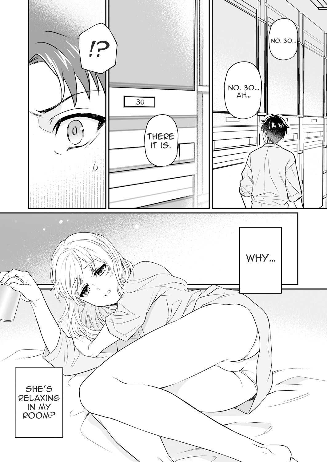 Capsule Hotel ni Tomattara Oni Joushi ga Ore no Shita de Torogao ni Natta 1-2 | Staying at a capsule hotel my demon boss makes a torogao under me Ch. 1-2 page 7 full