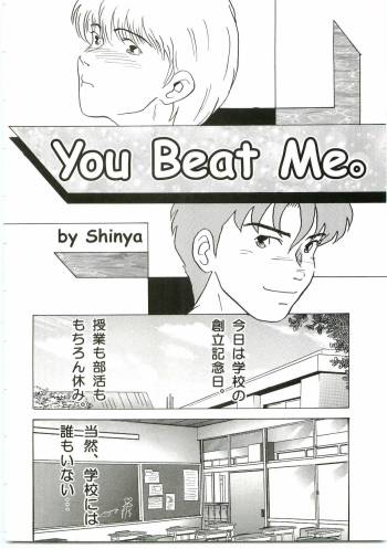 You Beat Me. cover