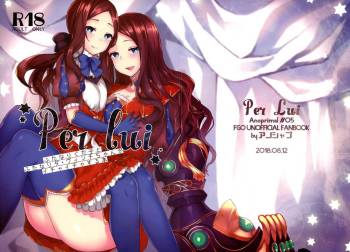 Per Lui ~ Futanari Gudako to Futanari da Vinci-chan ga Ichaicha suru Hon ~ cover