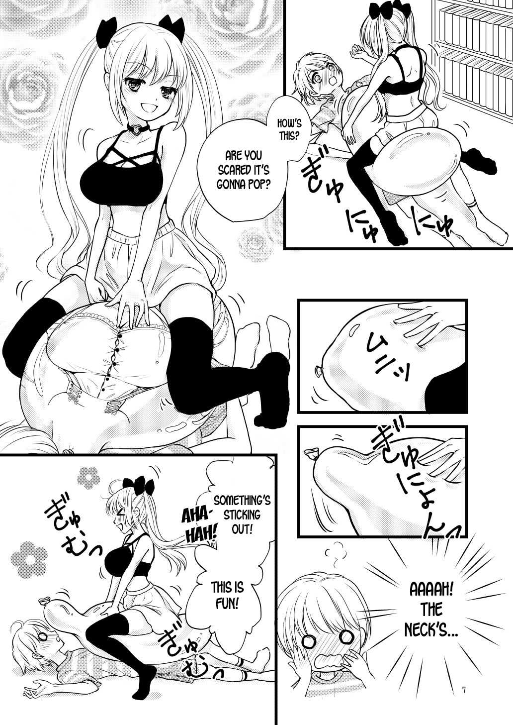 Boku no Osananajimi o Illust Fuusen ni Shitemitara | When I Print My Childhood Friend's Drawing Onto Balloons page 7 full