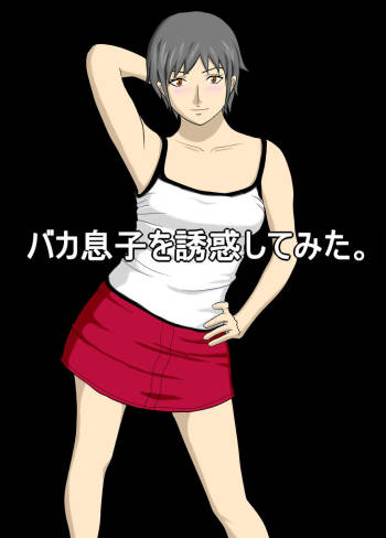 Baka Musuko o Yuuwaku shite mita. cover