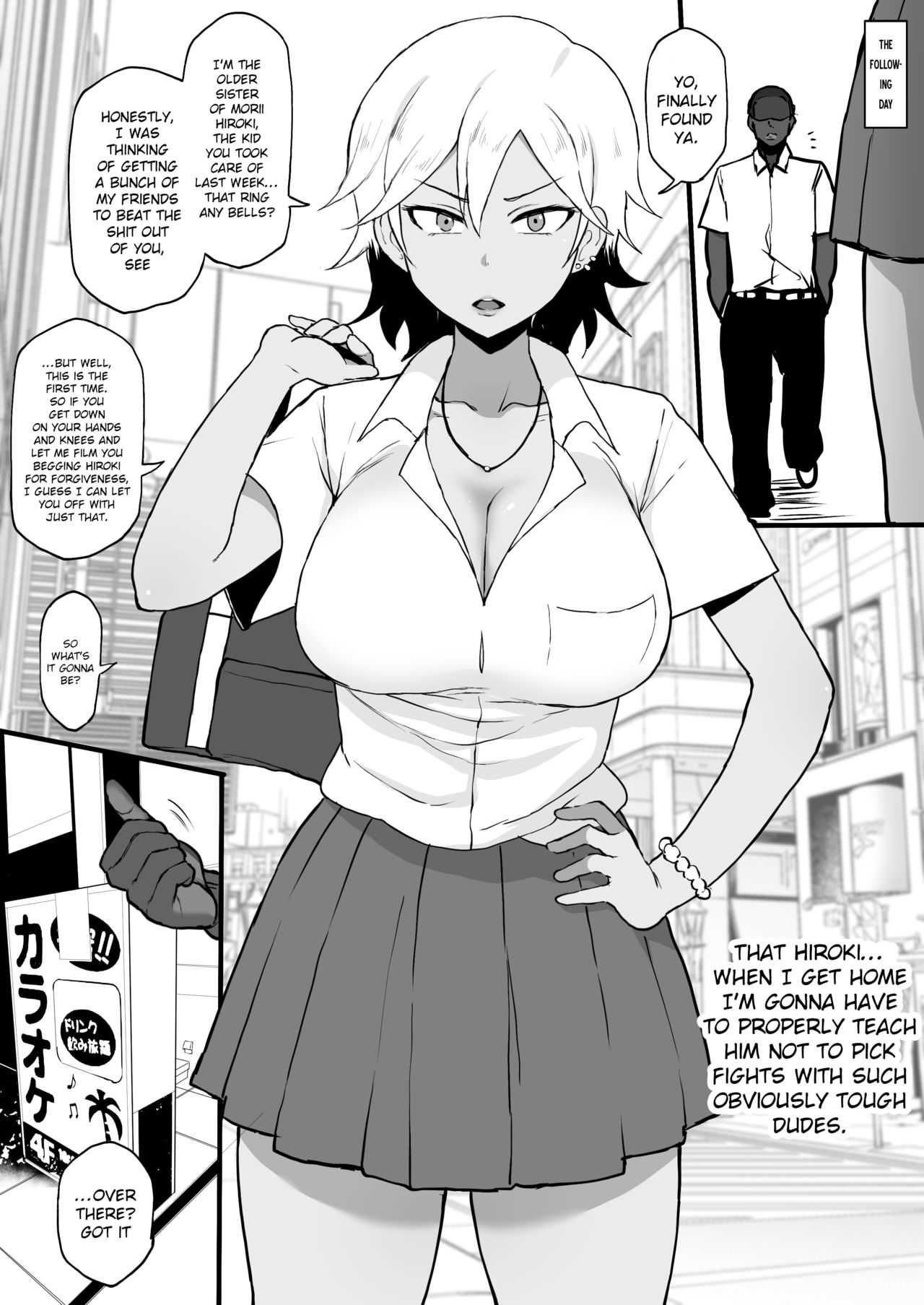 4P Kokujin no Tenkousei ni Osananajimi o NTR ru page 2 full