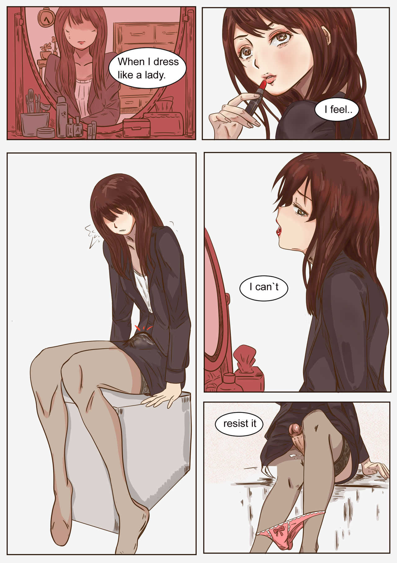 Crossdressing story : 女装生活 page 2 full