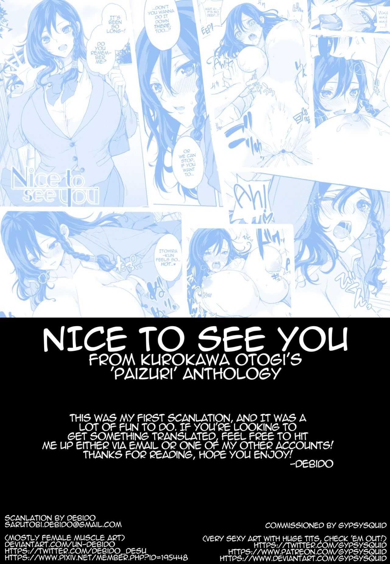 Nice to see you page 1 full