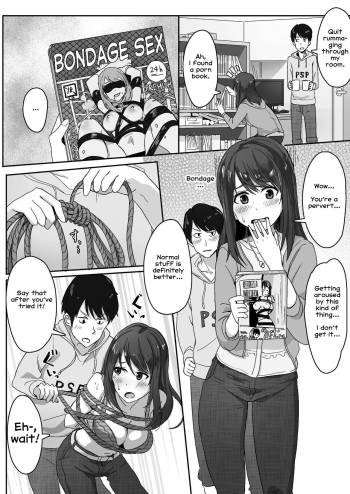 Kanojo ni Seiheki ga Bareru Hanashi cover