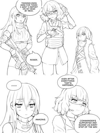 Double Life of the Female Commander  │ 여지휘관의 이중생활 cover