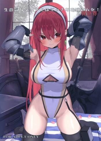Namaiki na Shota ni wa Ecchi na Onee-san o! Isekai cover