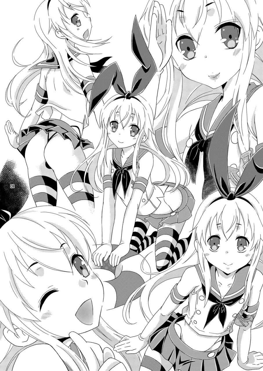 Josou Cos de Layer no Onnanoko o Tsurou toshite Shippai Shita Shimakaze-kun no Ohanashi. page 8 full