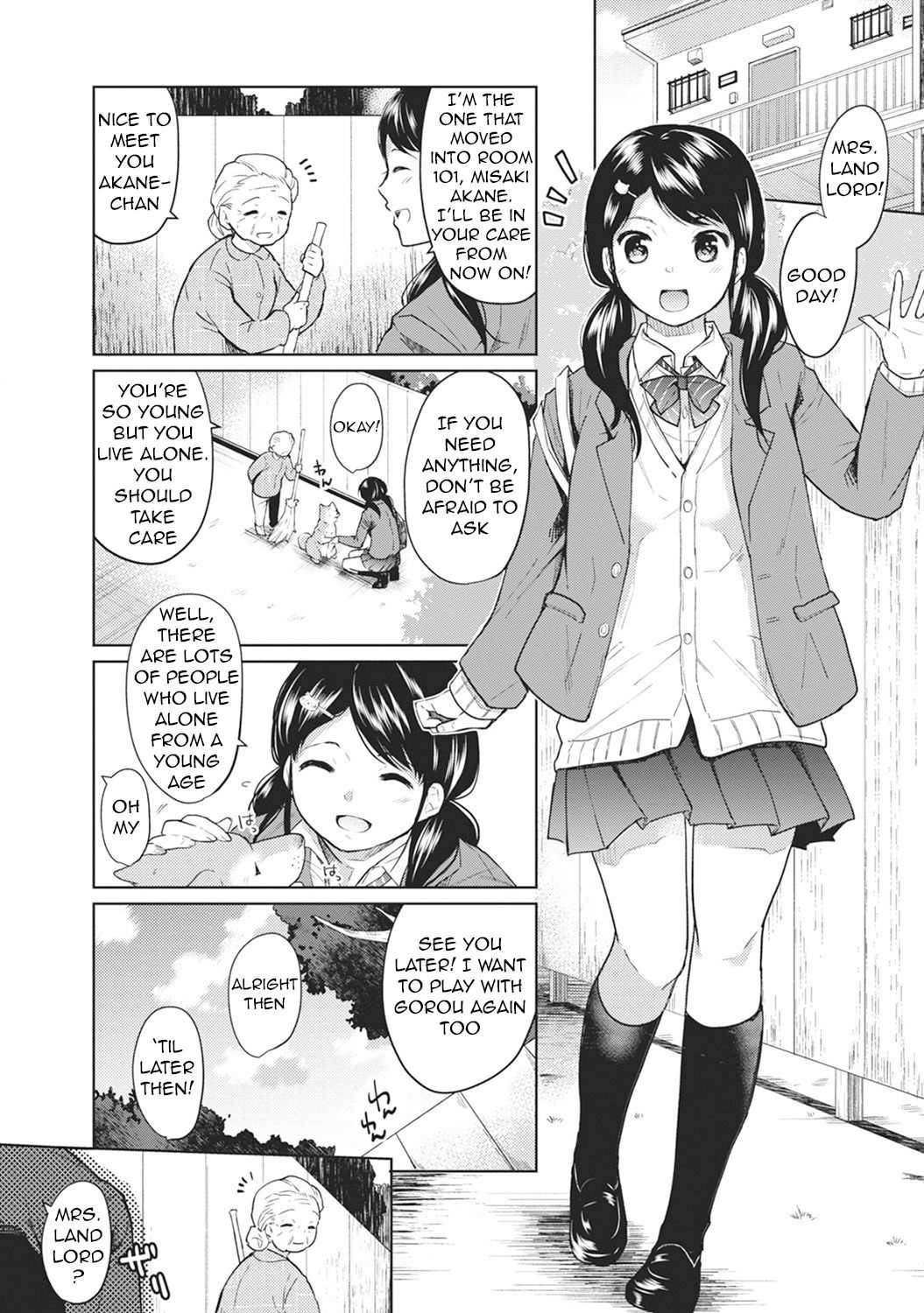 1LDK+JK Ikinari Doukyo? Micchaku!? Hatsu Ecchi!!? Ch. 1-14 page 2 full