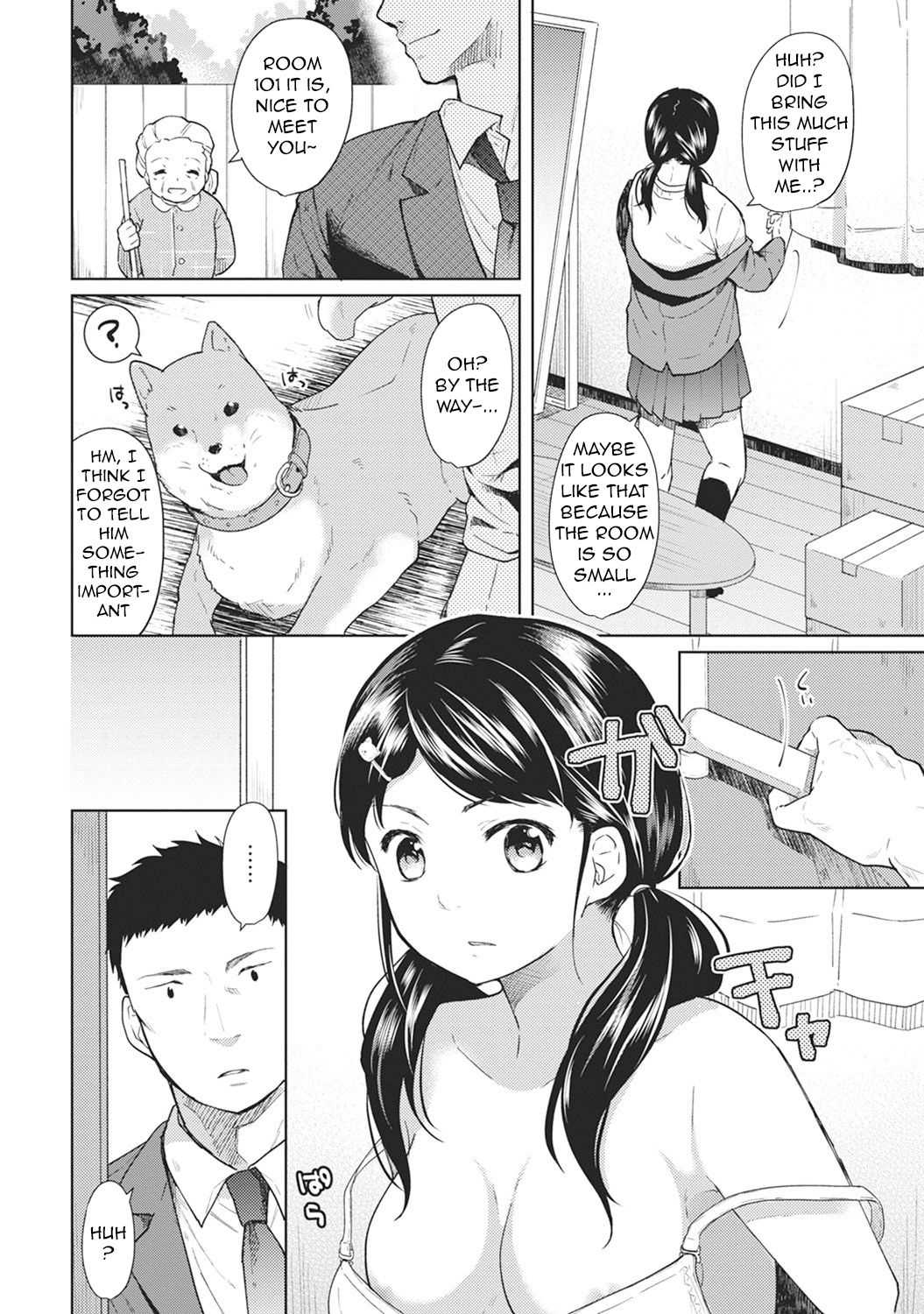 1LDK+JK Ikinari Doukyo? Micchaku!? Hatsu Ecchi!!? Ch. 1-14 page 3 full