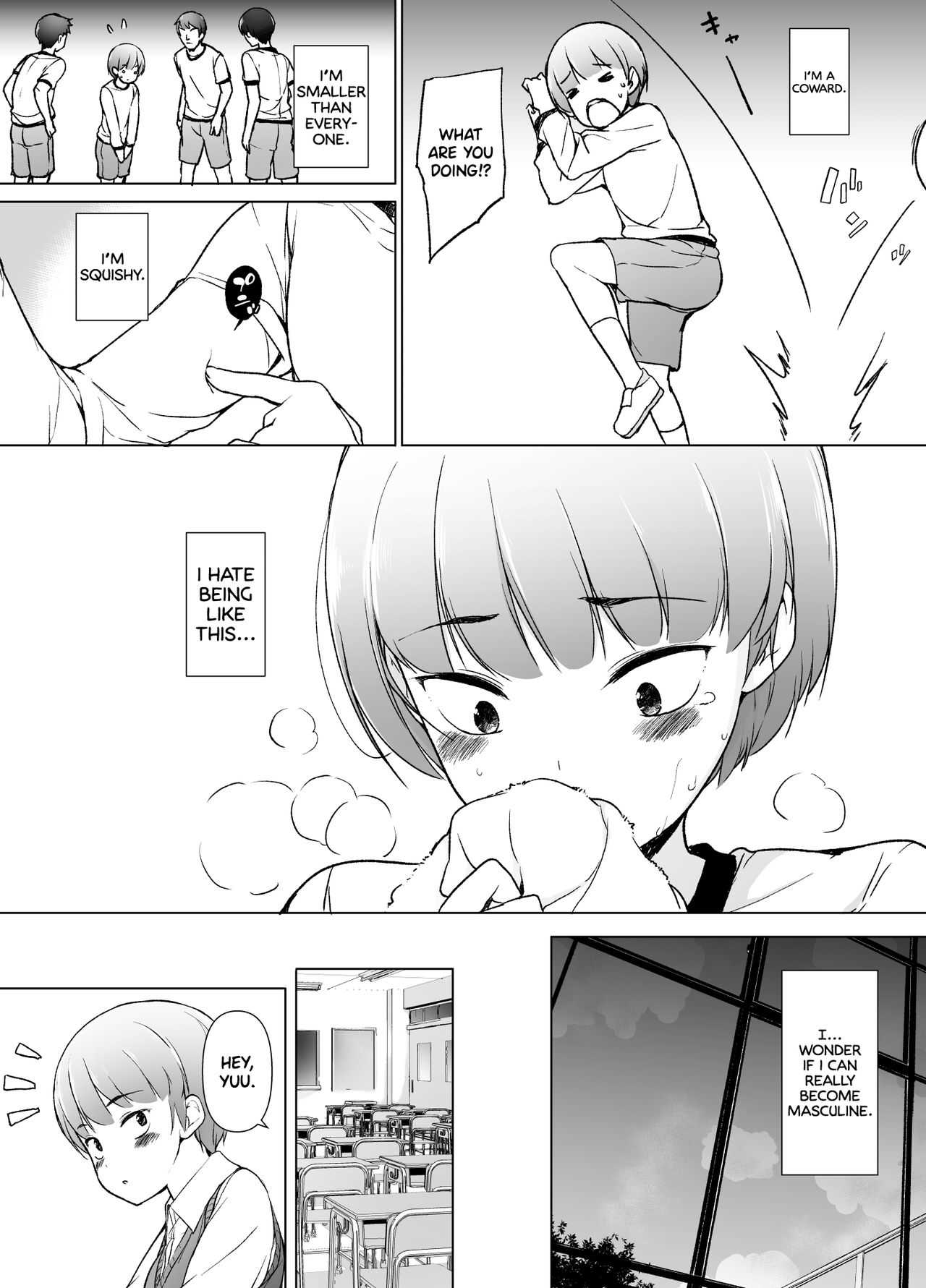 Danshikou no Kawaii Ko ga Josou Shita Hanashi page 3 full