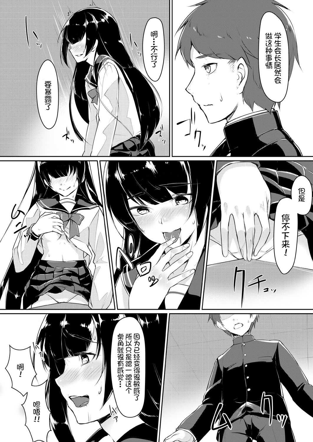 Dosukebe na Seitokaichou o Choukyou Shite yatta ~Minna no Mae de Koukai Onanie!? page 8 full