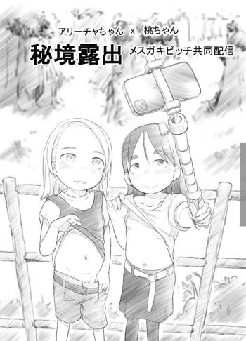 Arii ☆chan neru 2 hikyo roshutsu mesugakibitchi kyodo haishin cover