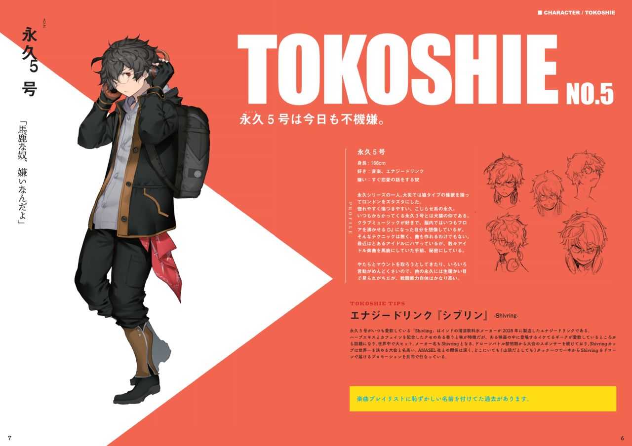 TOKOSHIE x BULLET 设定资料集 3 page 4 full