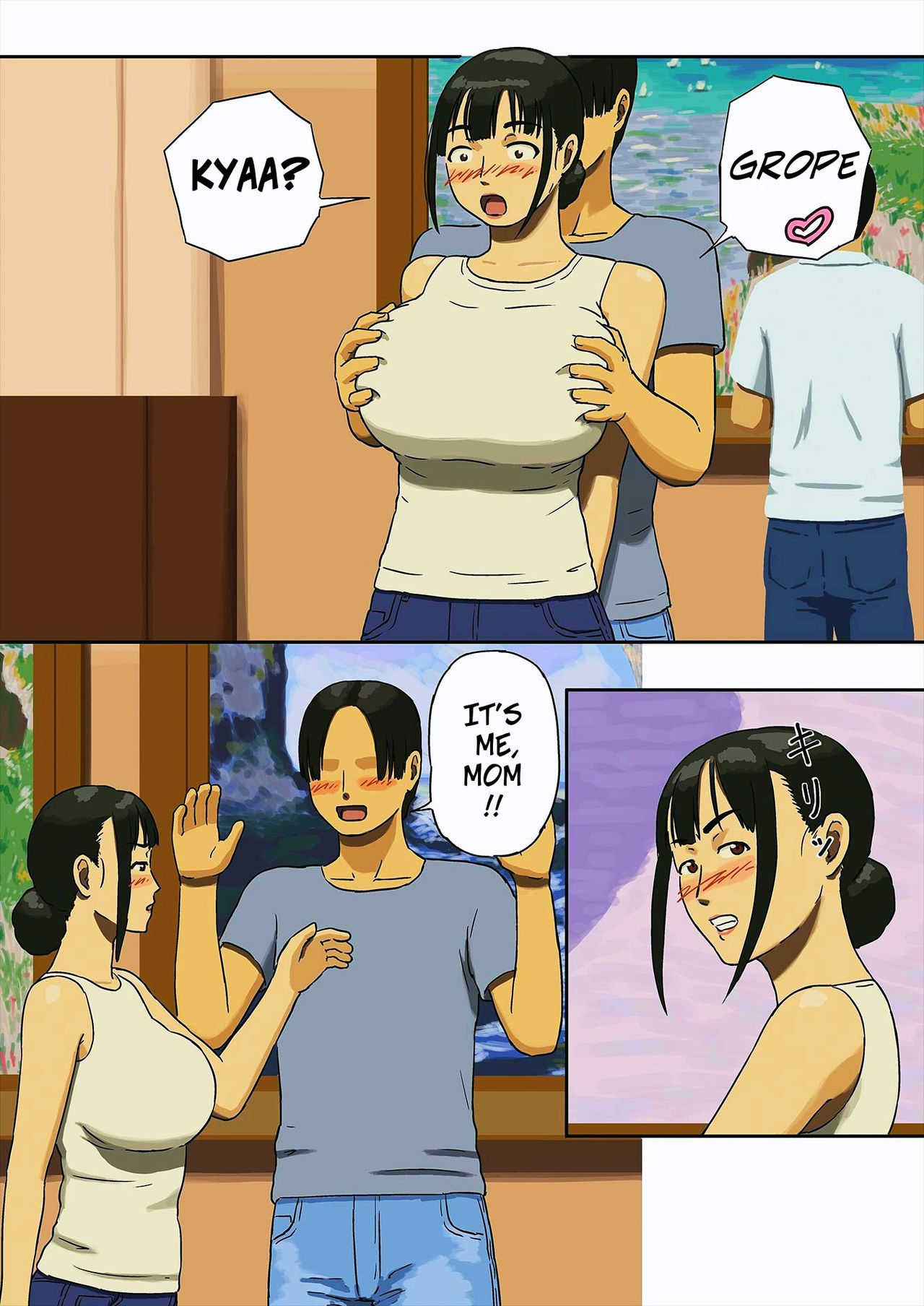 Share 2 Kaa-san tte Muriyari Saretari Suru no Suki na no? | Share 2: Does Mom Like Using Force? page 6 full