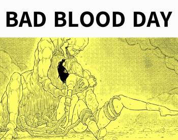 BAD BLOOD DAY "Ugomeku Shokushu to Kowasareru Heroine no Karada" cover