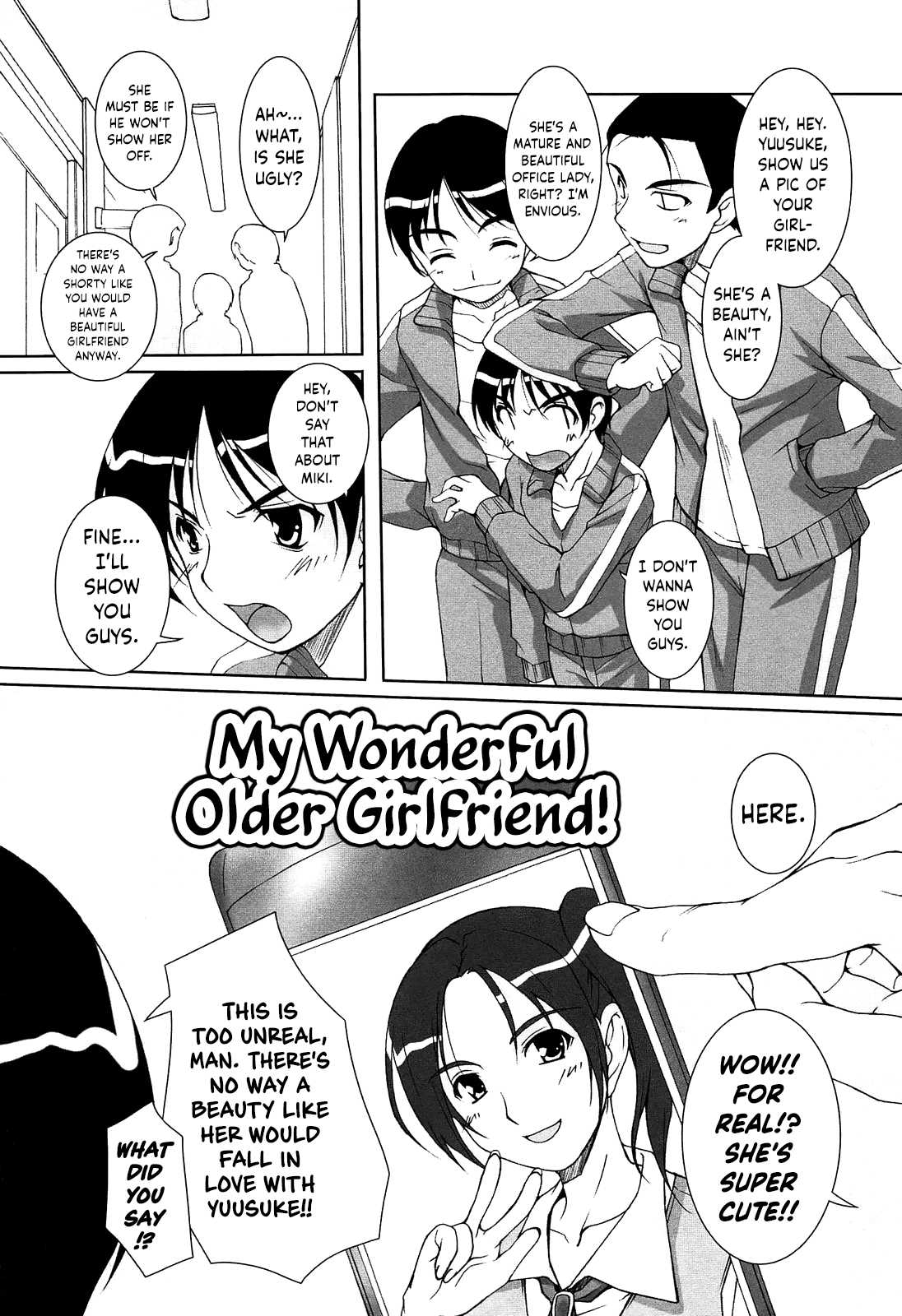 My Wonderful Older Girlfriend! | Sutekina Toshiue Kanojo-sama! page 1 full