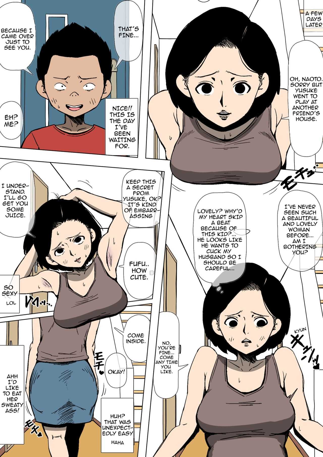 Okaa-san to Class no Yarichin ga | Mom and the Playboy Classmate page 4 full