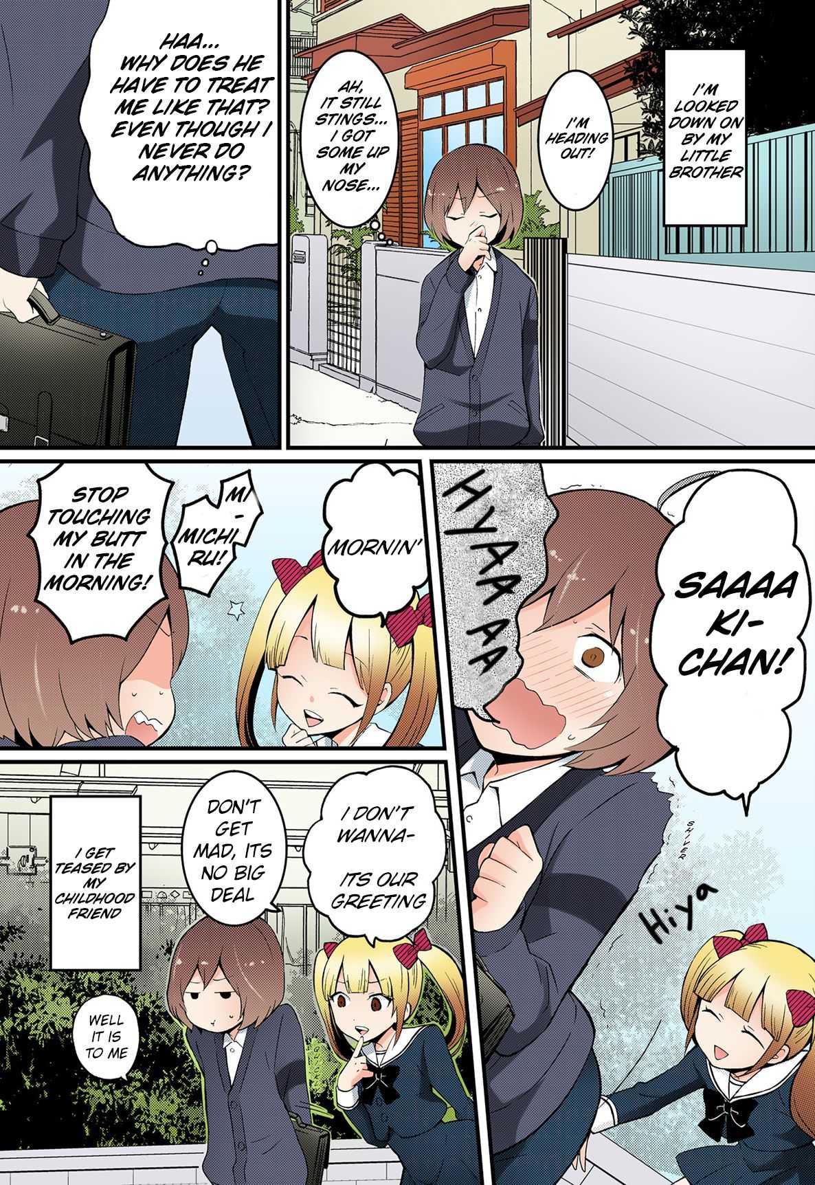 Totsuon! ~Totsuzen Onnanonko Ni Natta No De, Ore No Oppai Monde Mimasen Ka? | Totsuon! Since I've Abruptly Turned Into a Girl, Won't You Fondle My Boobs? page 4 full