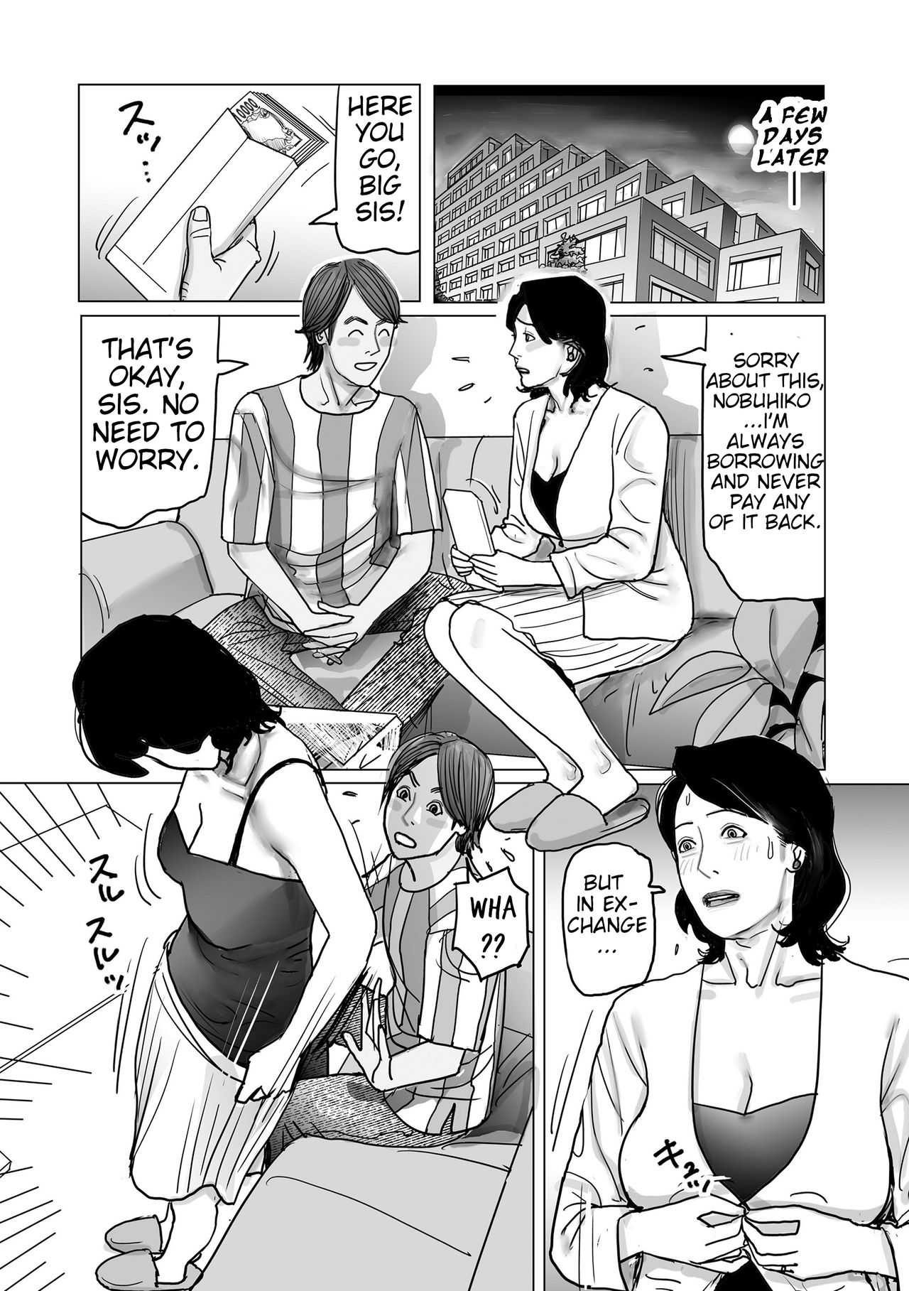 Kinshinkan De Seikatsuhi wo Eru Hizunda Kyodai | The Twisted Big Sister Who does Incest With Her Little Brother to Get By page 9 full