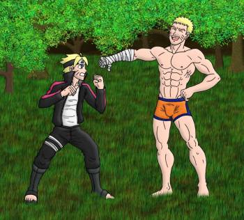 Boruto vs Naruto cover