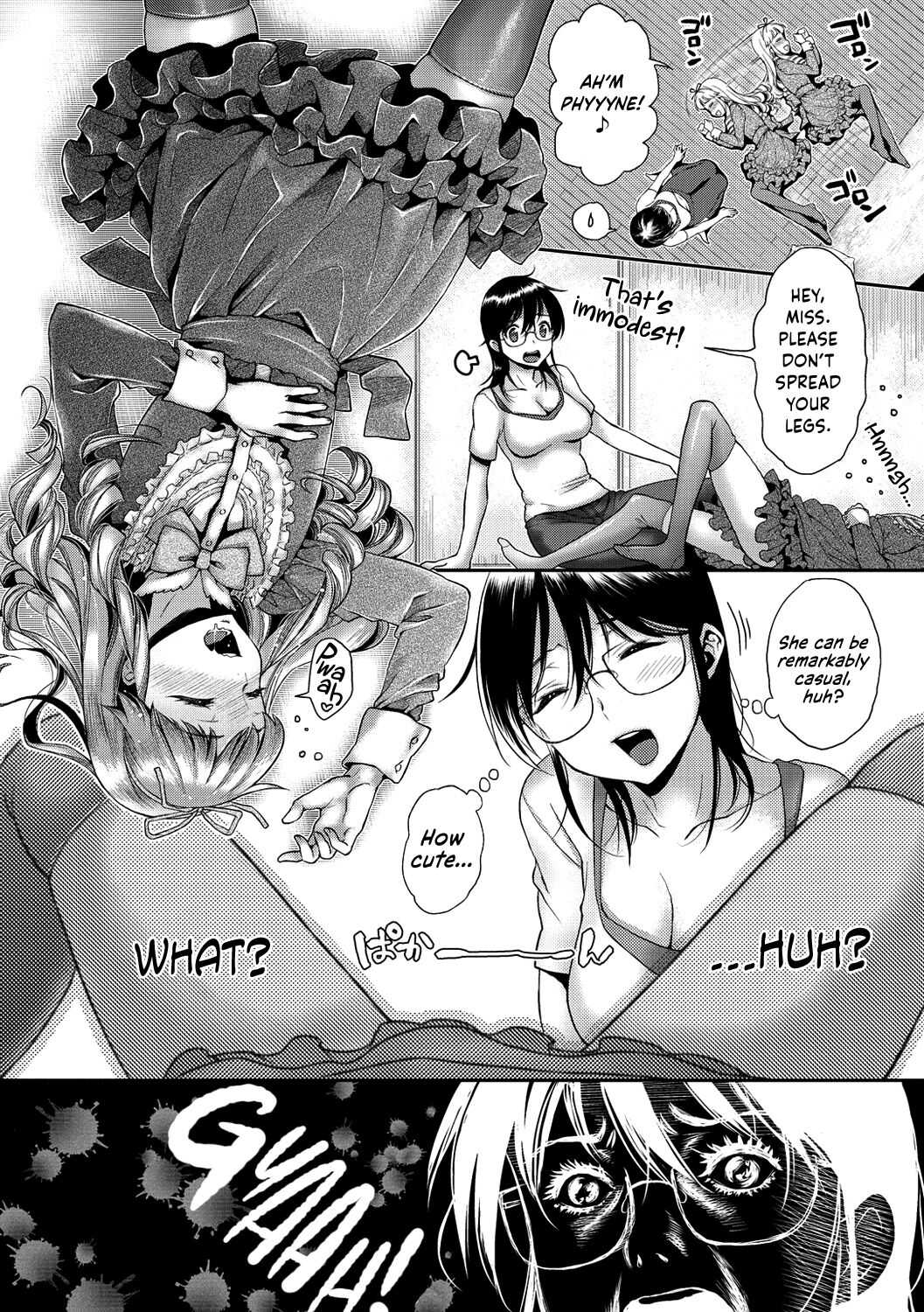 Tonari no Tsuiteru GothLoli-chan | Goth Loli-chan Next Door page 4 full