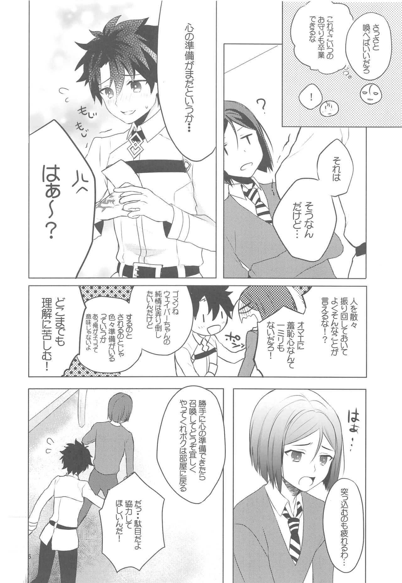 ☆4鯖がえらべるっていうから 覚悟を決める前にウェイバーちゃんにお相手をしてもらった話 page 5 full