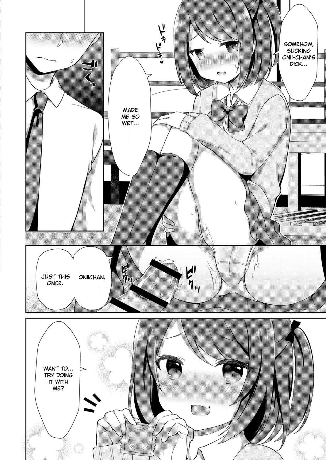 Yuuwaku・Imouto #1 Onii-chan chi ni Otomari | Little Sister Temptation #1 Staying at Onii-chan's apartment page 8 full