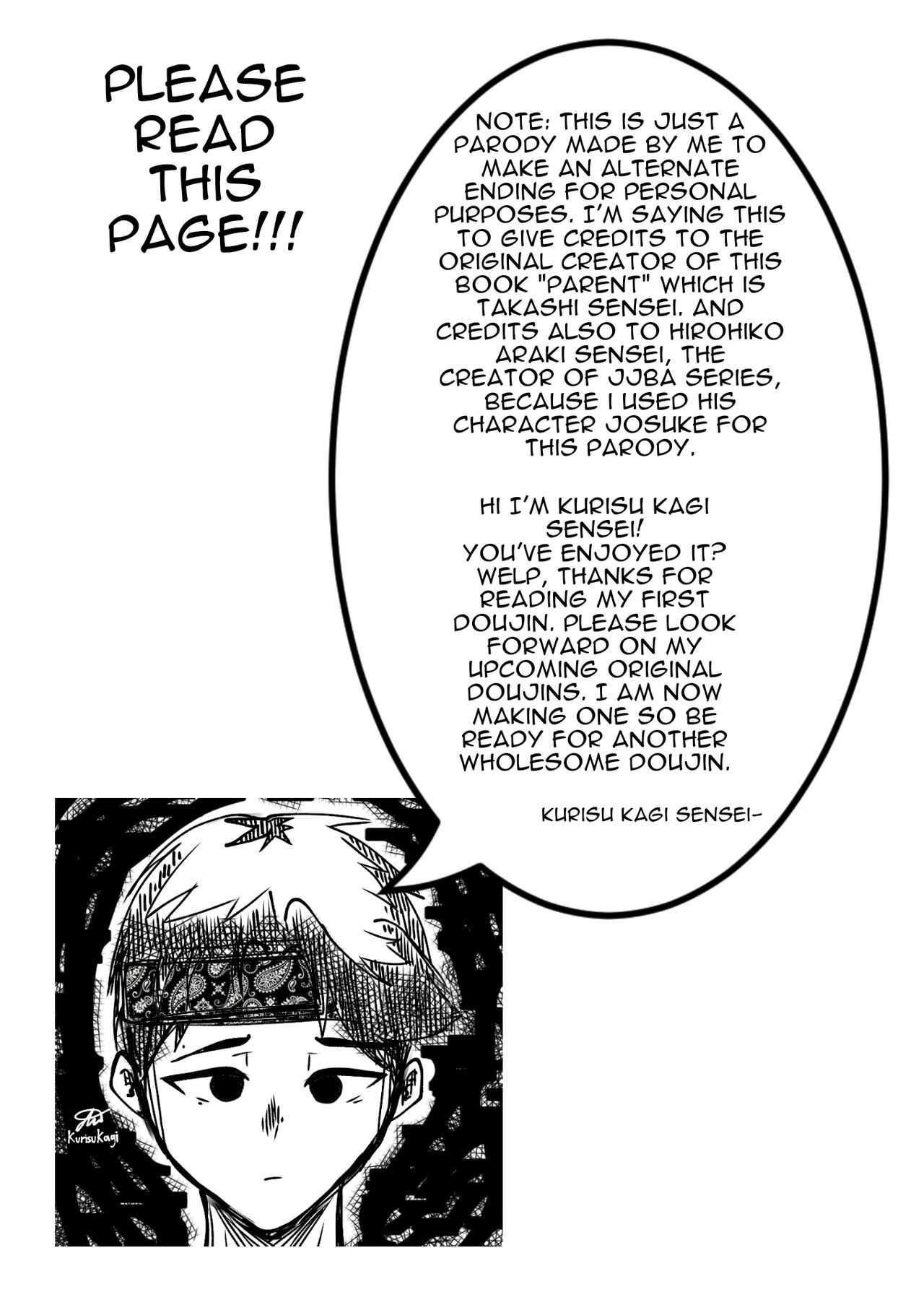 Parent   JJBA parody page 9 full