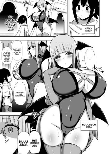 Yuusha o Oppai ni Fuuin suru Succubus cover