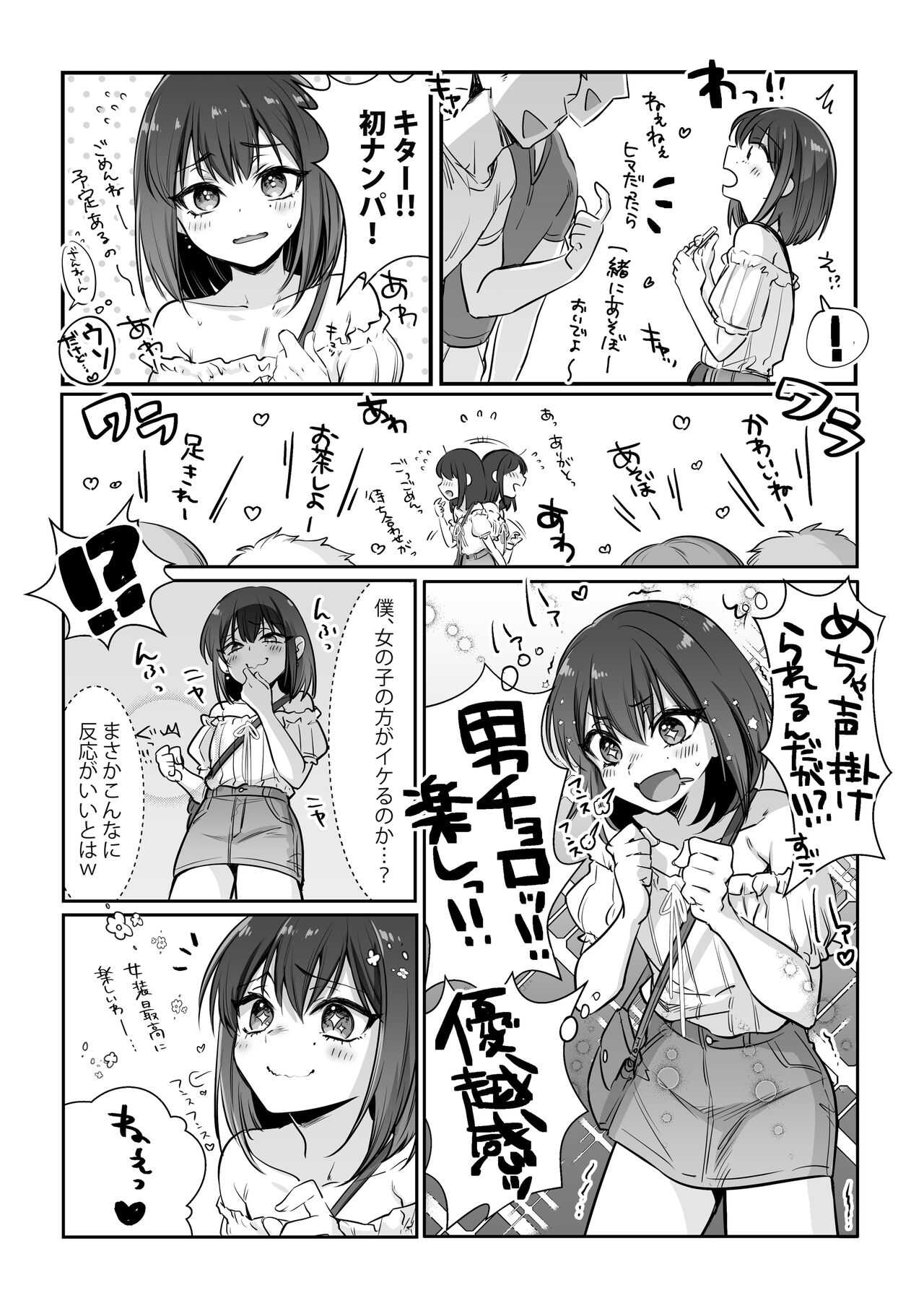 初心者女装男子♂をメス堕ちさせてみた！ page 6 full