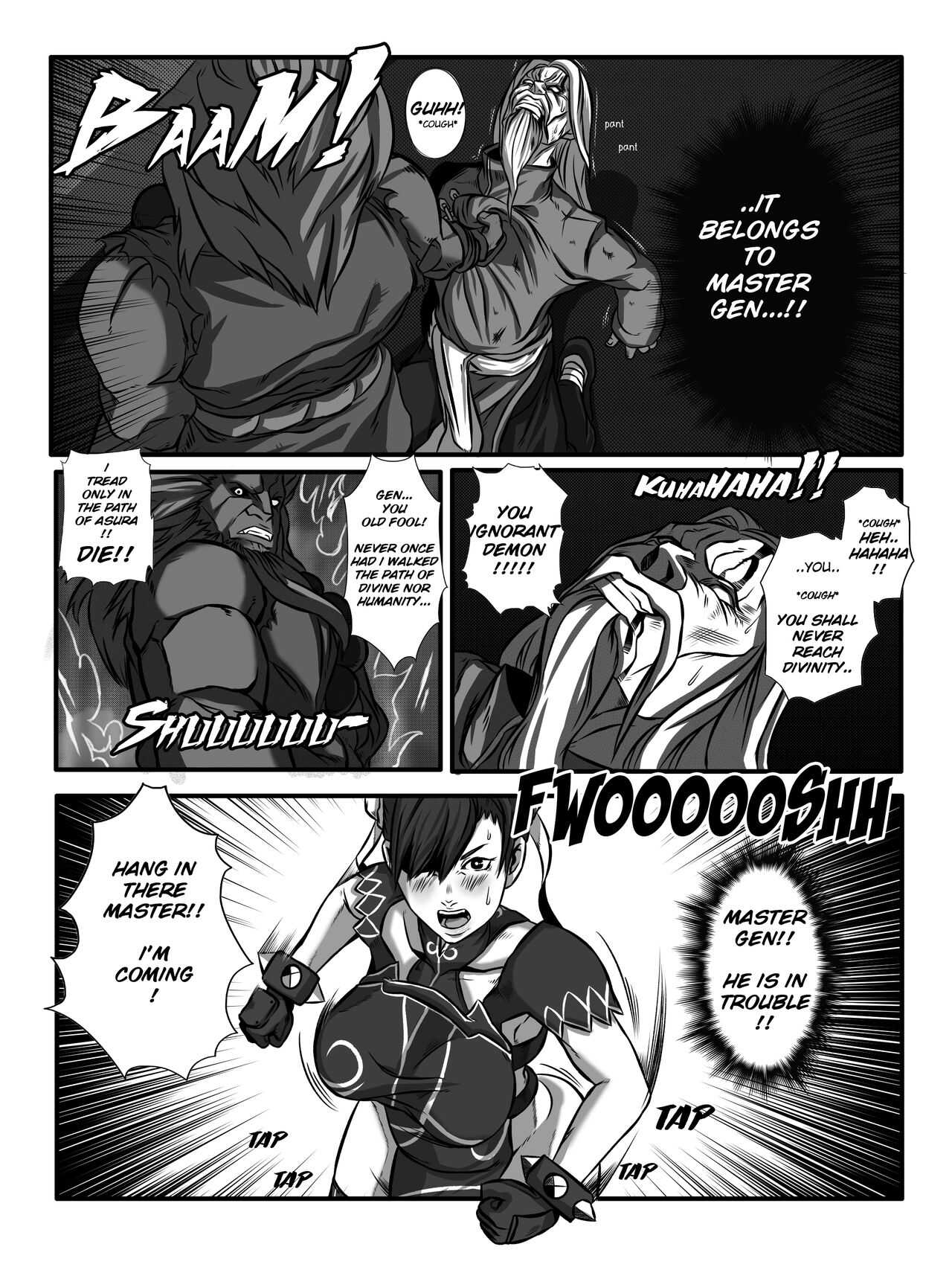 ONGOING Chun Li R18 Ryona Doujin page 4 full