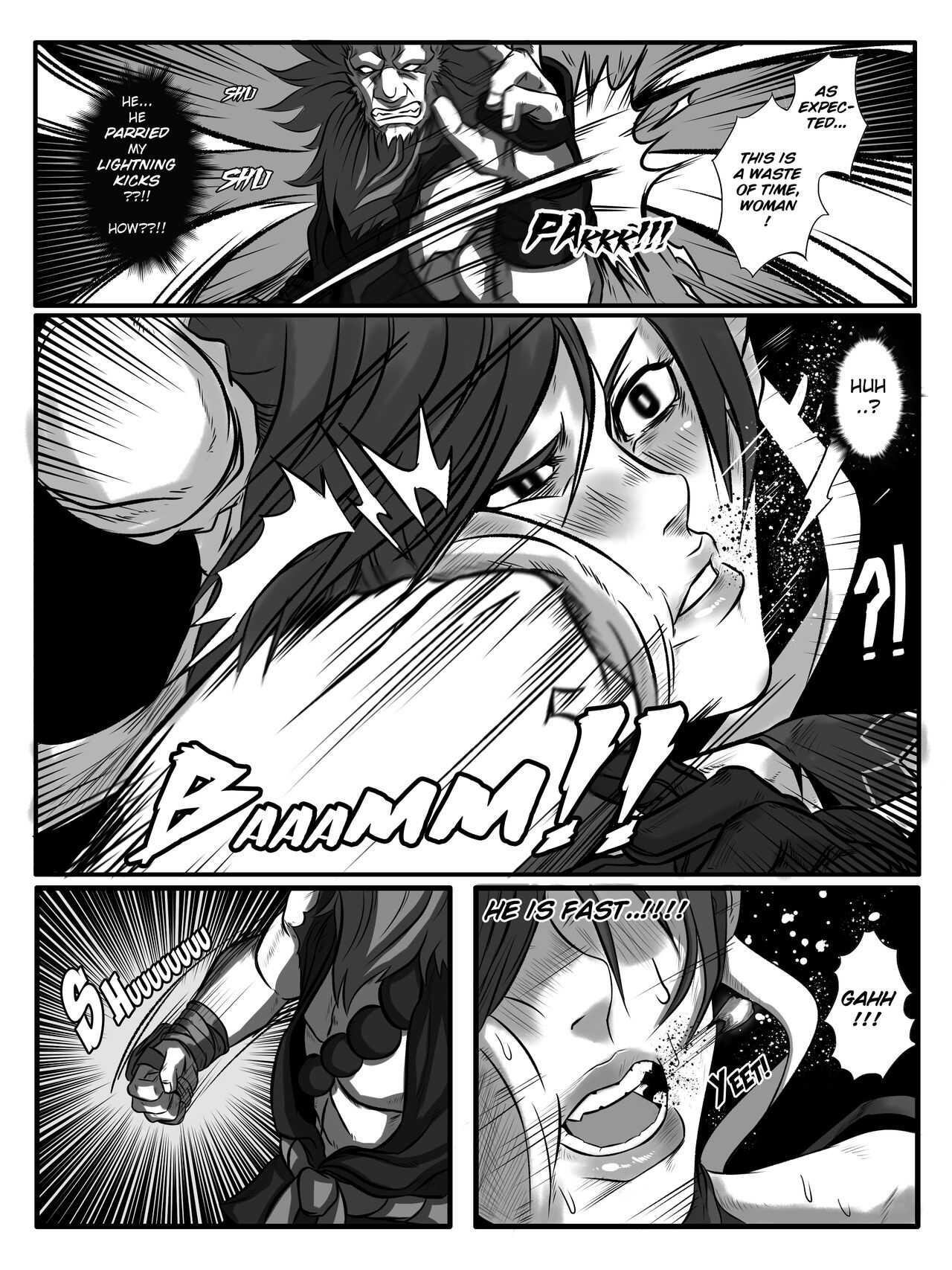 ONGOING Chun Li R18 Ryona Doujin page 9 full