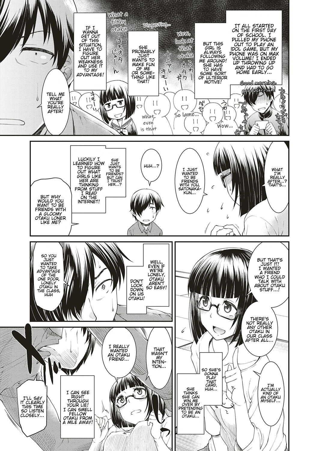 Otaku de Inkya no Ore ni Guigui Kuru Joshi ga Iru Ken page 3 full