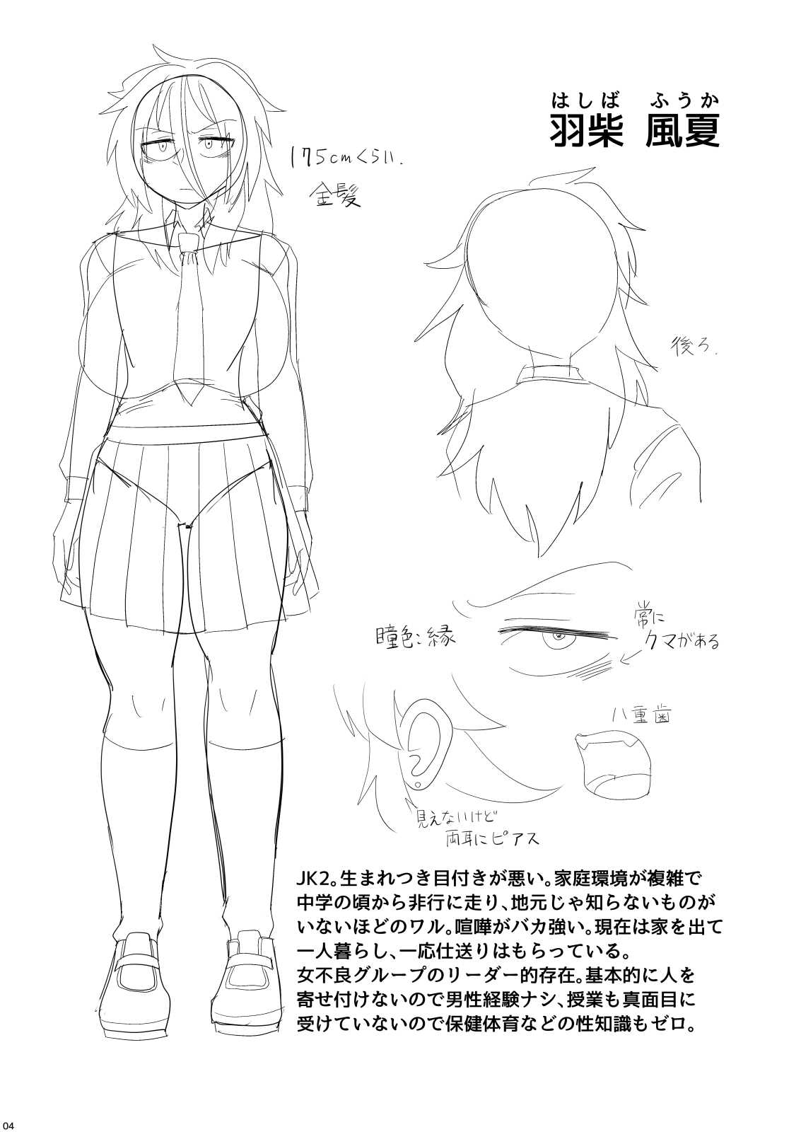 Kinpatsu bakunyū yankī ga ushirokara gangan okasa reru hon page 4 full