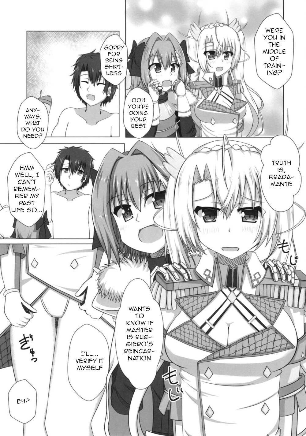 Bradamante tte saikin SEX shitenai yo ne? | Bradamante hasn't had any sex lately, huh? page 7 full