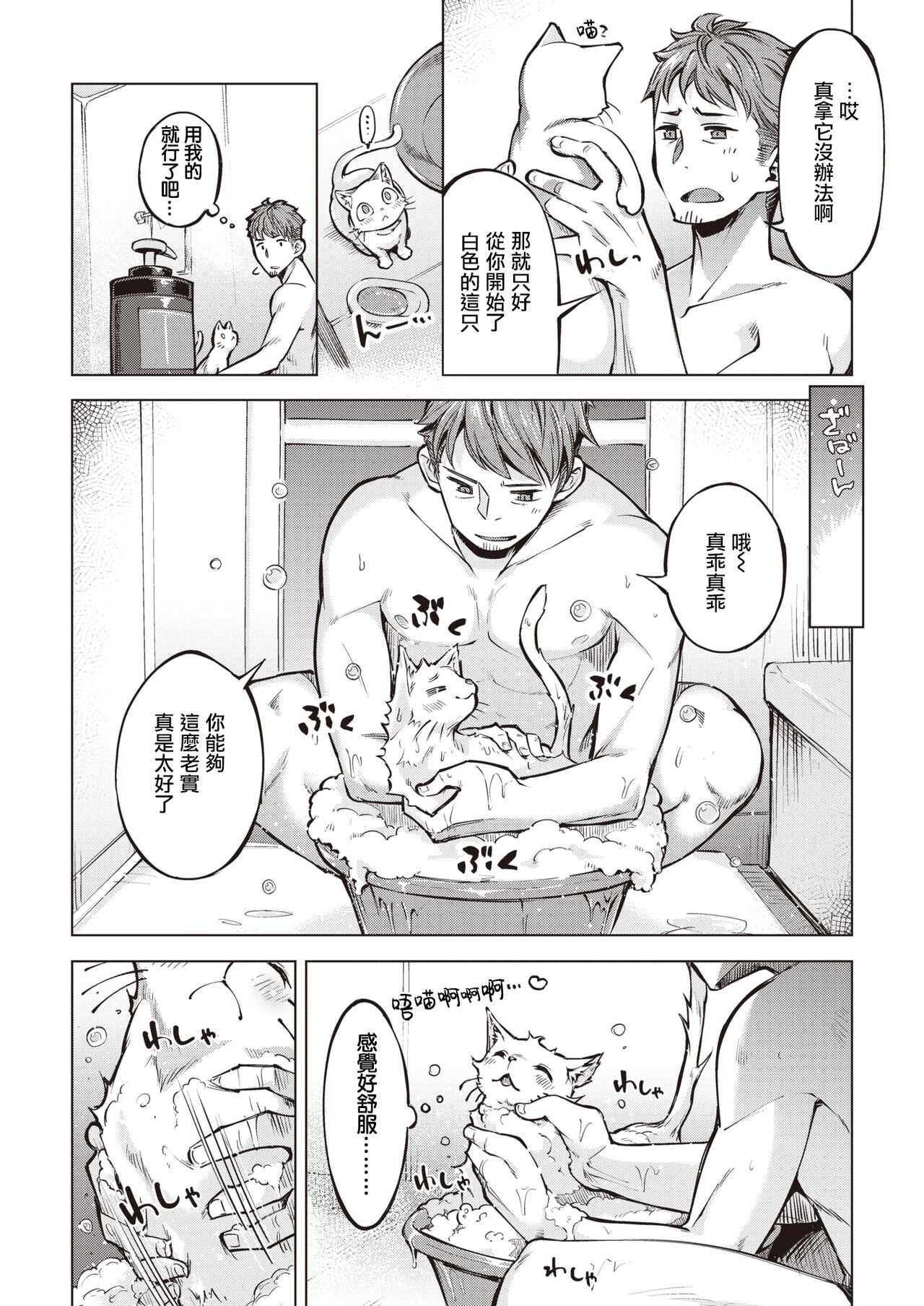 Oyukake Nyanko | 不想洗澡的小猫 page 3 full