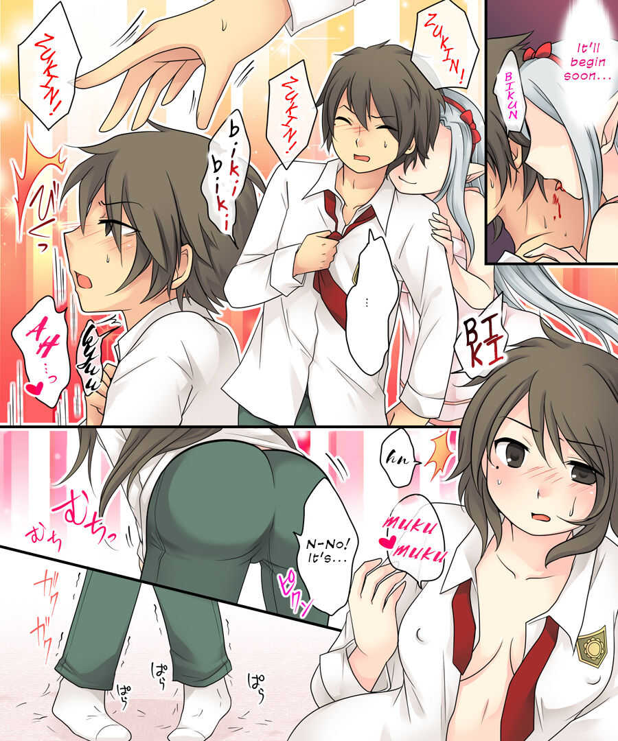 Karui Kimochi de Keijiban o Arashite Itara Kyuuketsuki no Imouto Kenzoku  | The story of becoming the vampire princess' little sister underling because you spammed the imageboards. page 10 full