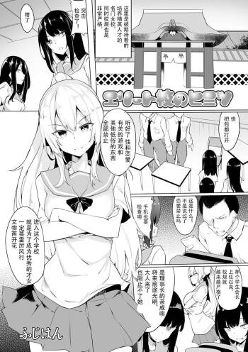 Erito gakkou no himitsu cover