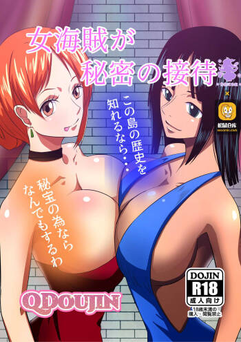 Onna Kaizoku ga Himitsu no Settai cover
