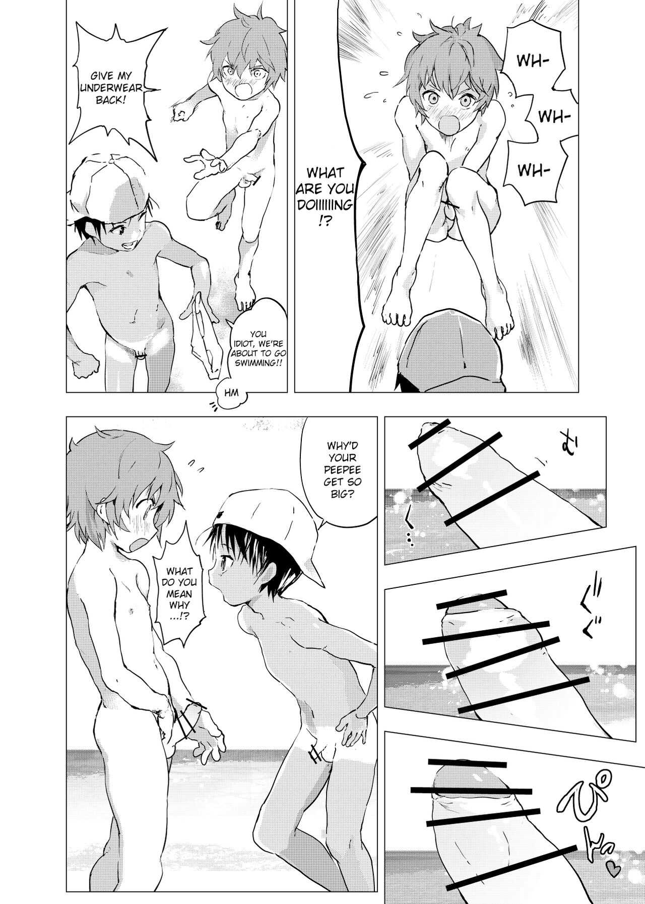 Inaka no Uke Shounen to Tokai no Seme Shounen no Ero Manga page 8 full