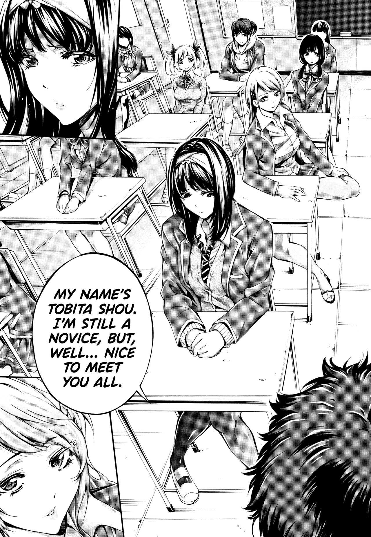 Bukatsu Shoujo Paradise ~ Asekkaki no Tenshi-tachi ~ Ch.1-2 page 9 full