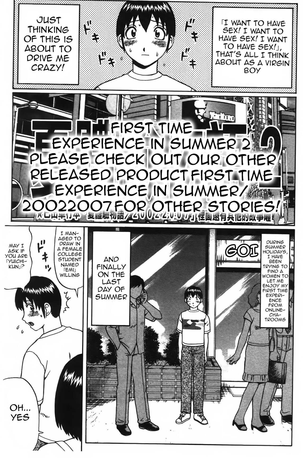 First time exerience in summer 2 page 1 full