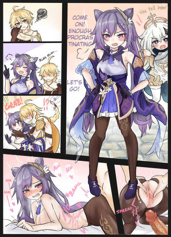 Genshin R18 Keqing-chan no Usui Hon cover