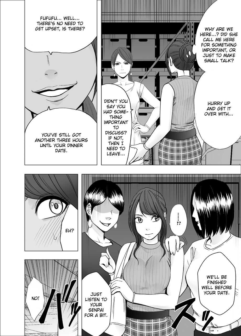 Ki ga Tsuyoi Joshi Announcer ga Kutsujoku ni Taerarenaku Naru made Les Ijime Hen | A Strong-willed Announcer Was Disgraced Until She Couldn't Endure page 9 full