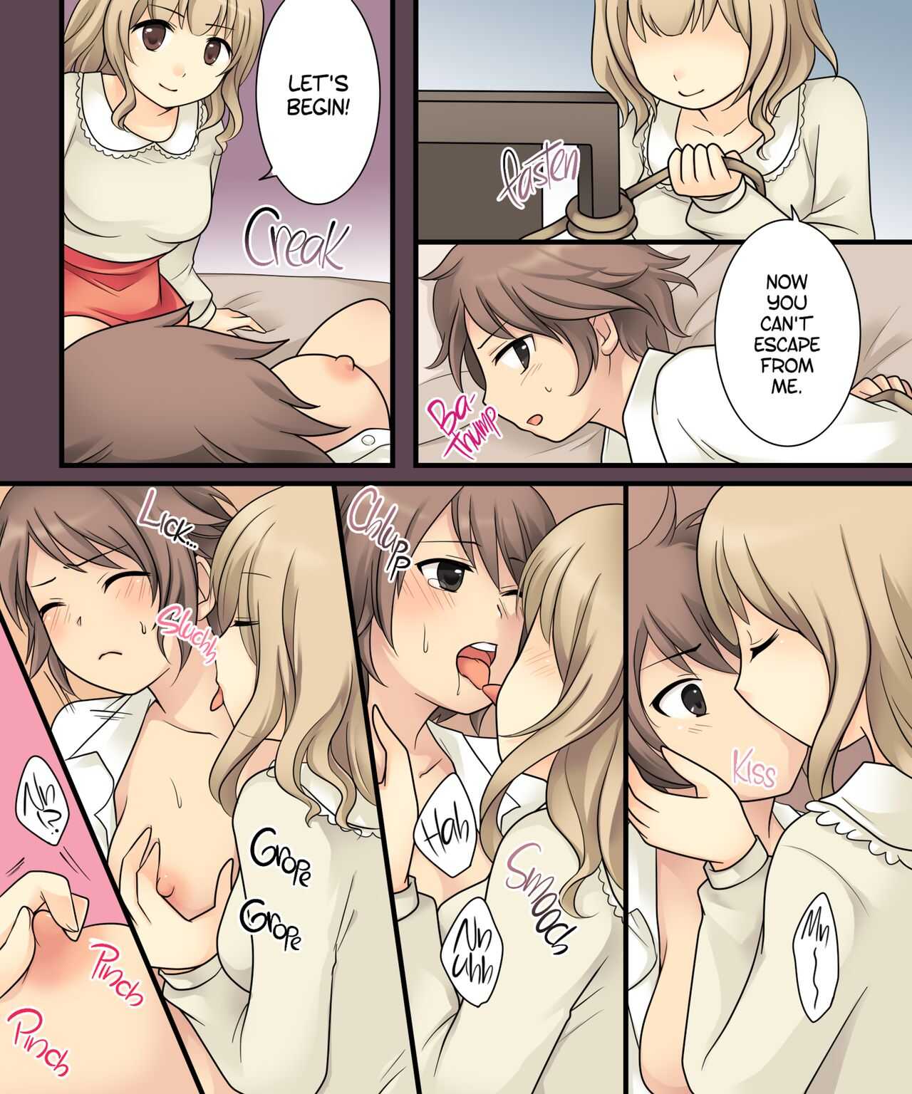 Leskko ni Otoko no Yosa o Oshieyou to Shitara Nyotaika Choukyou Sareta Ore | I Wanted to Have a Lesbian Get a Taste of My Cock, but I Got Turned Into a Girl Instead page 10 full