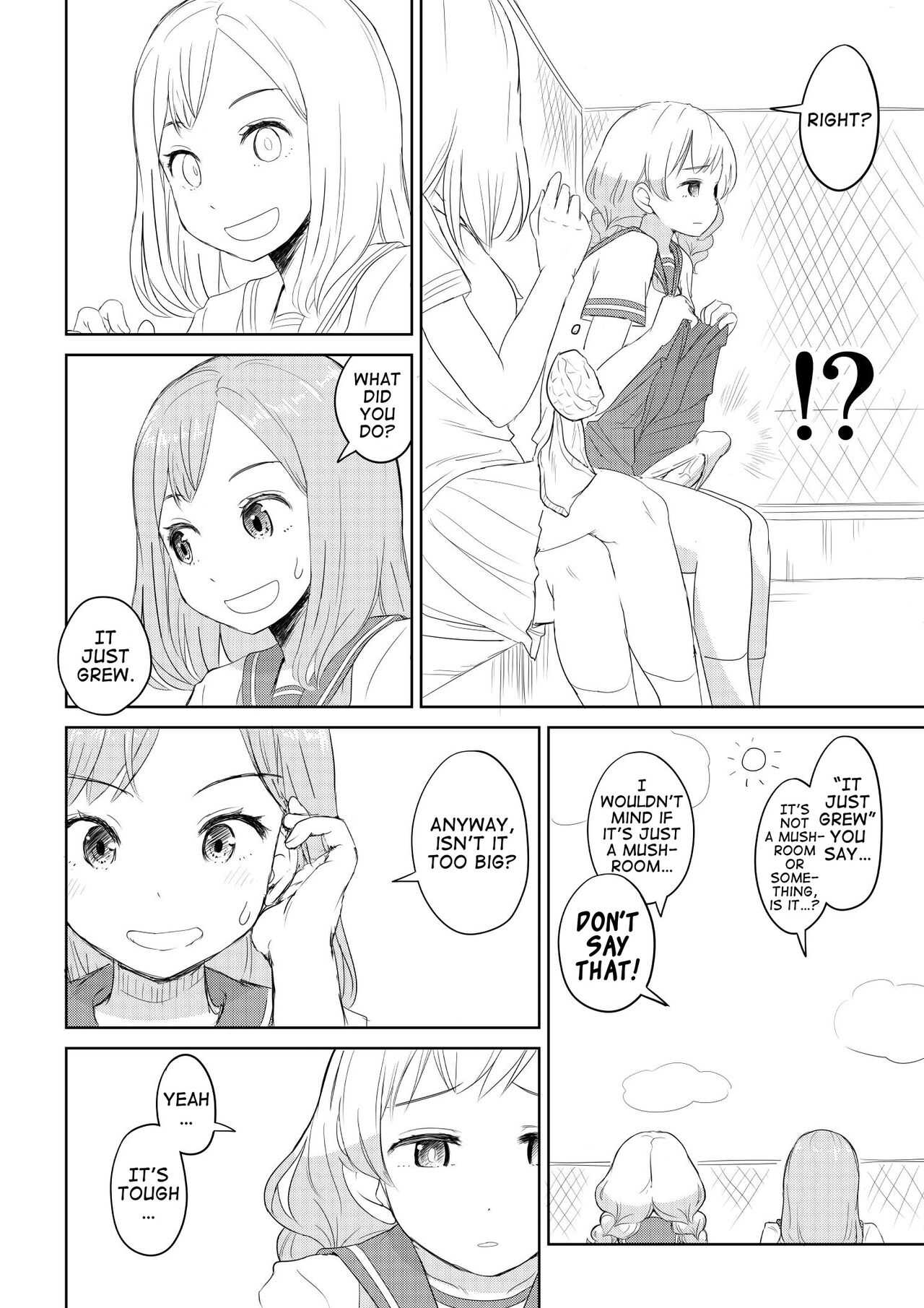 Chinko ga Haetara Dou suru ka? Shinyuu Hen | What Would You Do If You Grew a Dick? Best Friend Chapter page 2 full