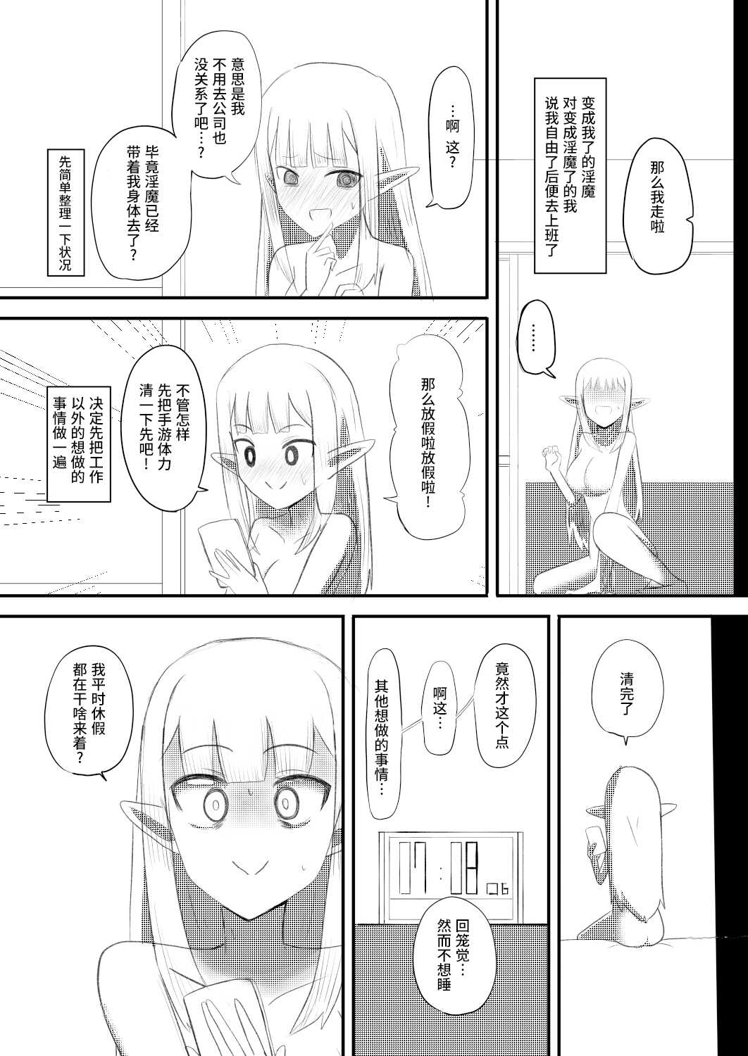 Ore ga Succubus ni Natte Mesu Ochi suru Hanashi page 8 full