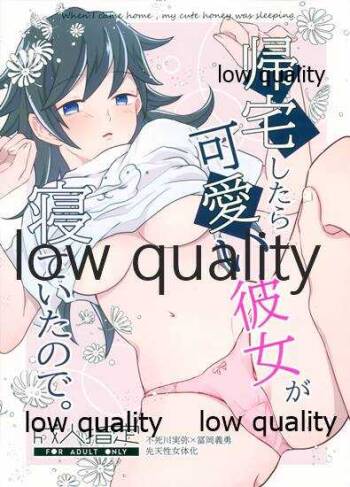 帰宅したら可愛い彼女が寝ていたので。 cover
