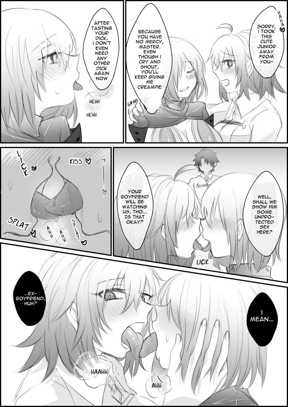 Hoka no Master Netorareru Mash page 8 full